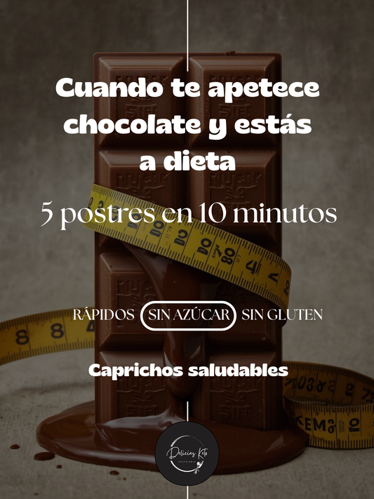 Ebook Postres de chocolate rápidos y saludables